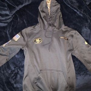 Nike 49ers Military Hoodie